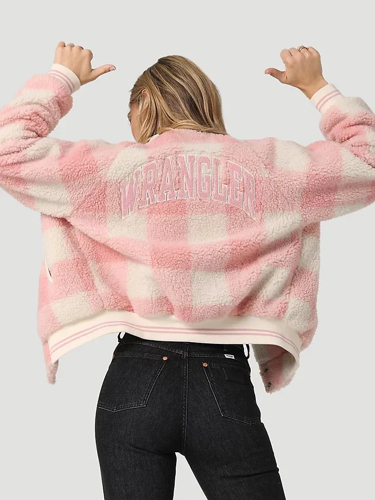 Final Sale ✨ Wrangler Vintage Sherpa Pink Jacket