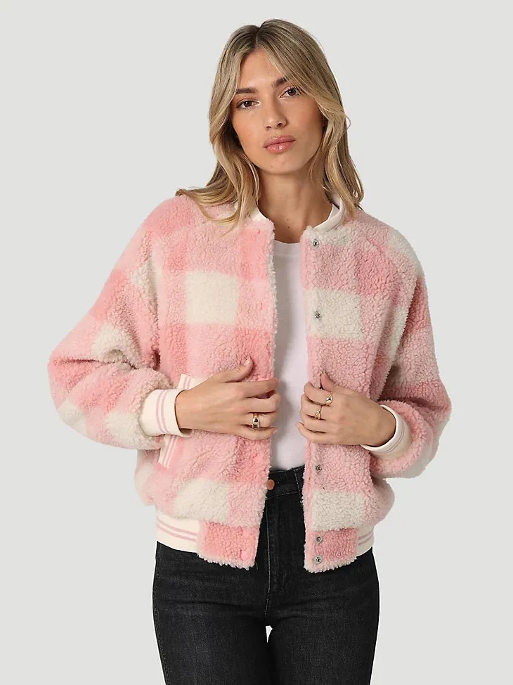 Final Sale ✨ Wrangler Vintage Sherpa Pink Jacket