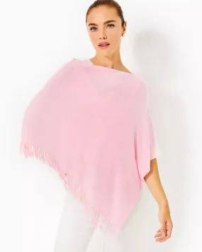 Gato Poncho (Heathered Conch Shell Pink)