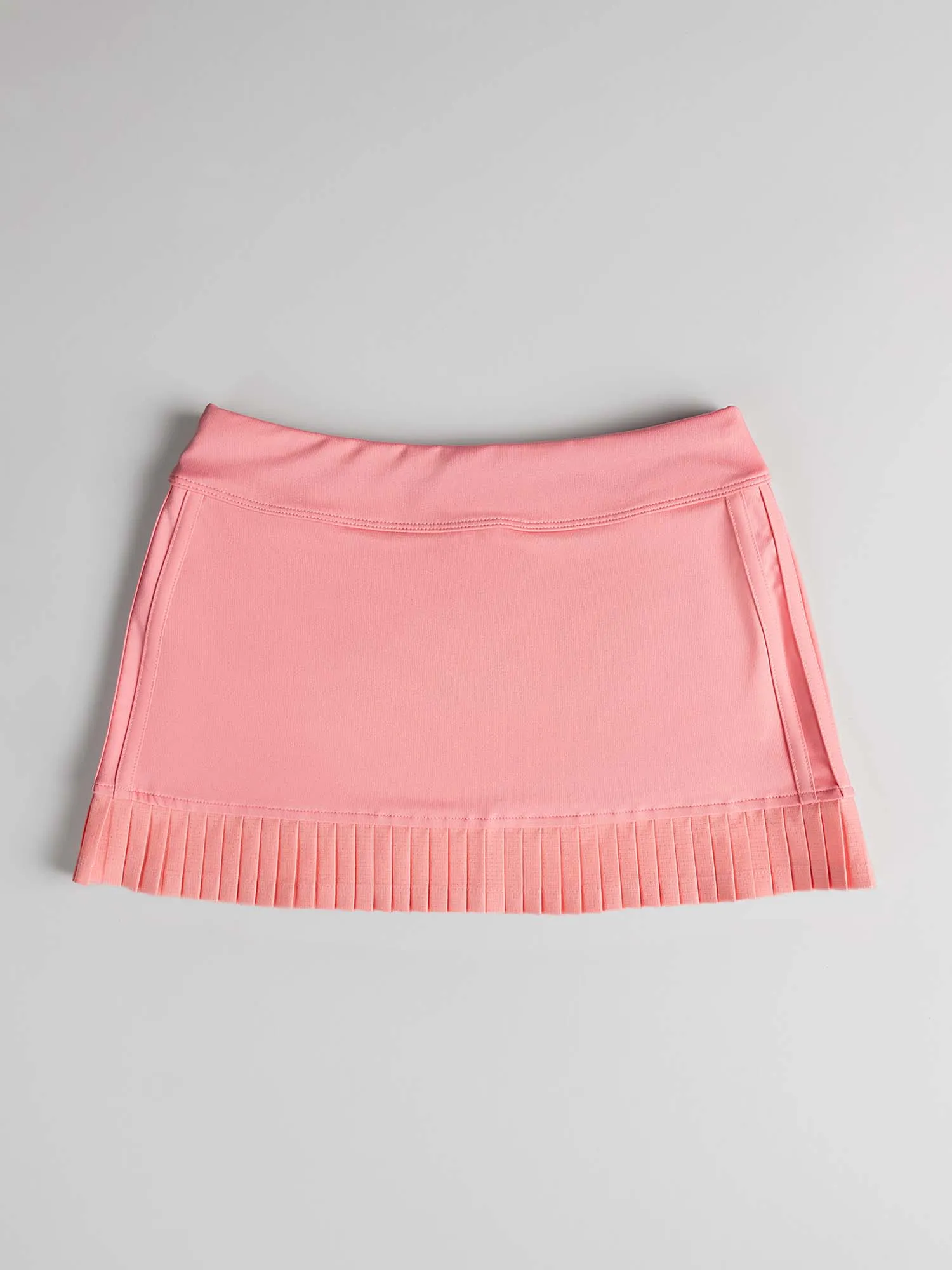 Girls Classic Tennis Pleated Skirt - Plumeria