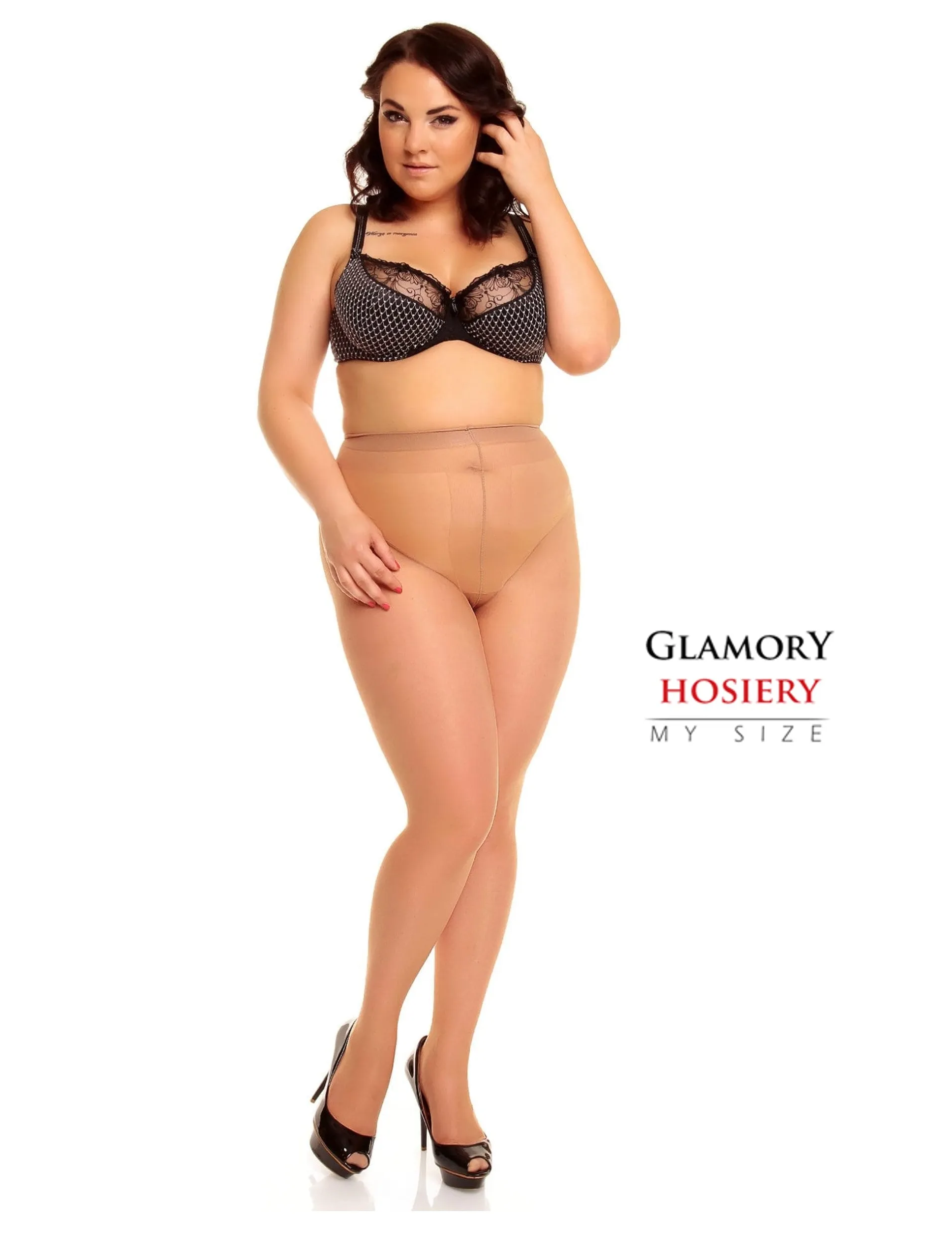 Glamory Ouvert Open Crutch Plus Size 20 Tight 50129