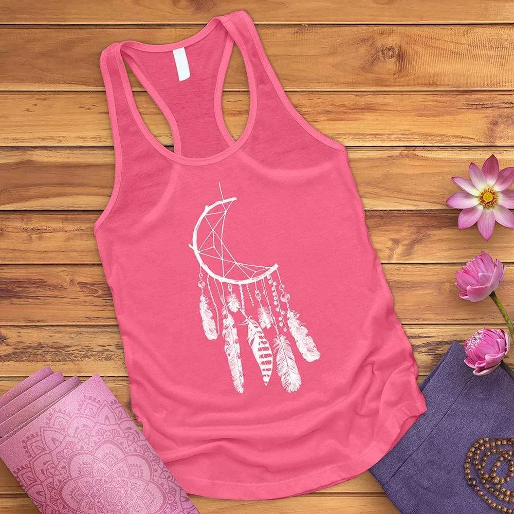 Hand Drawn Dream Catchers Tank Top