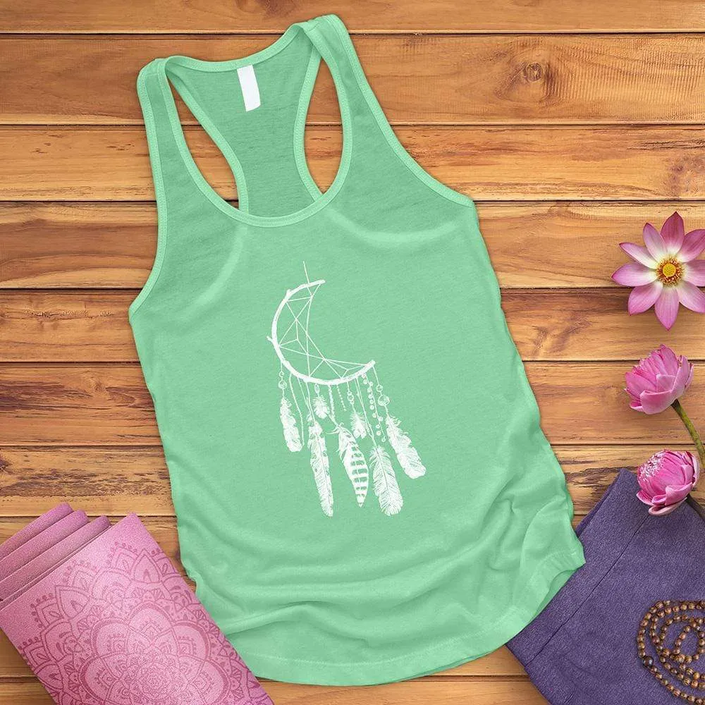 Hand Drawn Dream Catchers Tank Top