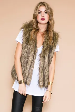 Hasten Faux Fur Vest