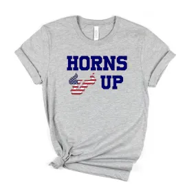 Horns Up Bulls Baseball Shirt, Baseball Shirt, Baseball Mom Shirt