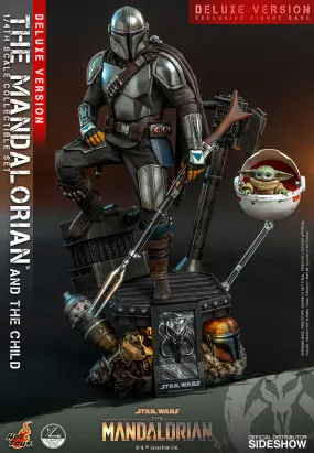 Hot Toys The Mandalorian™ and The Child / Grogu™ (Deluxe Version) - 1/4 Scale