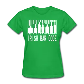 Irish Bar Code Women's T-Shirt