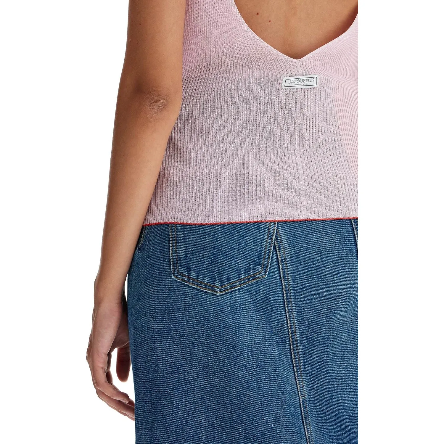 Jacquemus top 'the shoulder knit