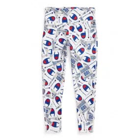 Jock Tag All Over Print Jogger Pants Women