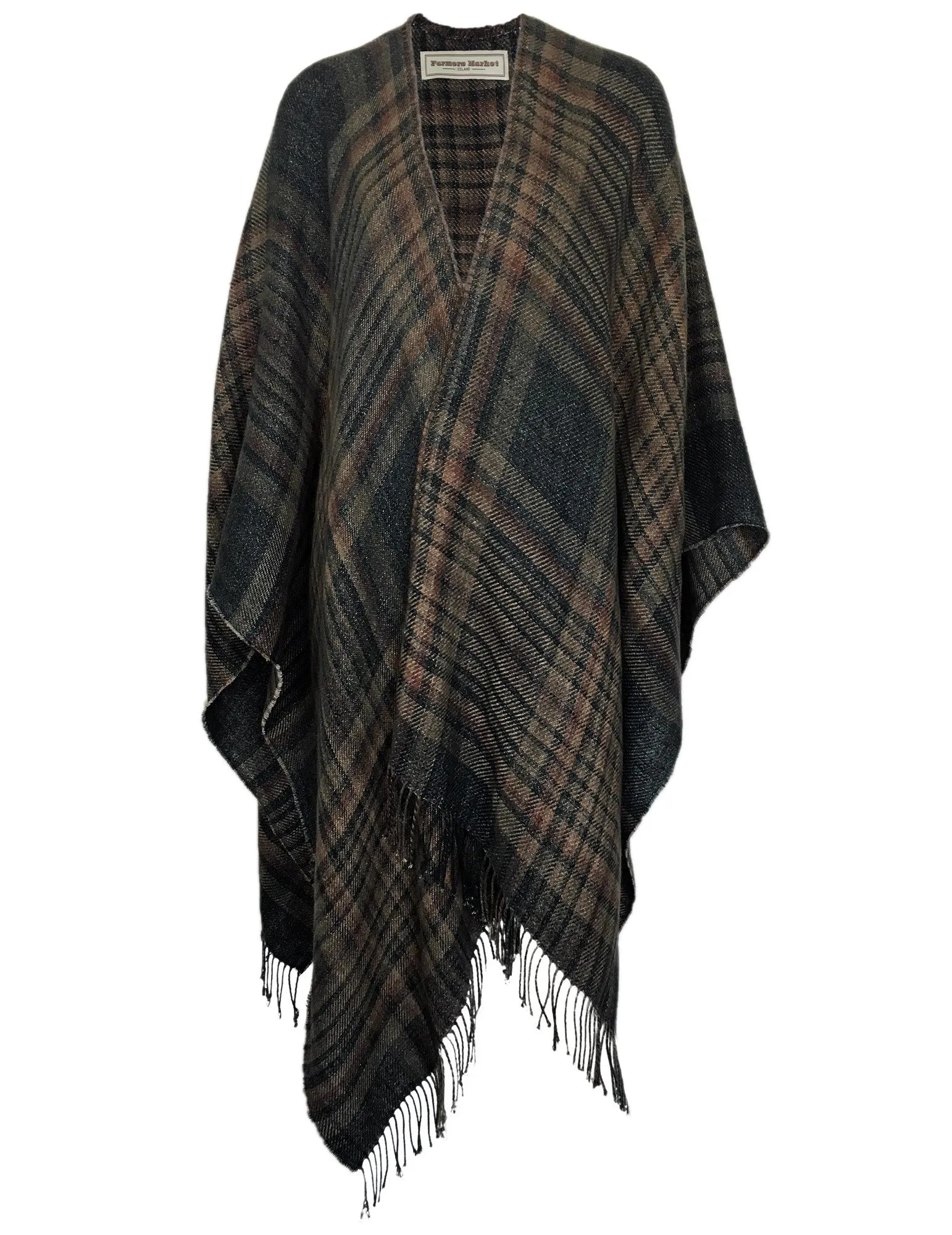 Katanes, linen poncho