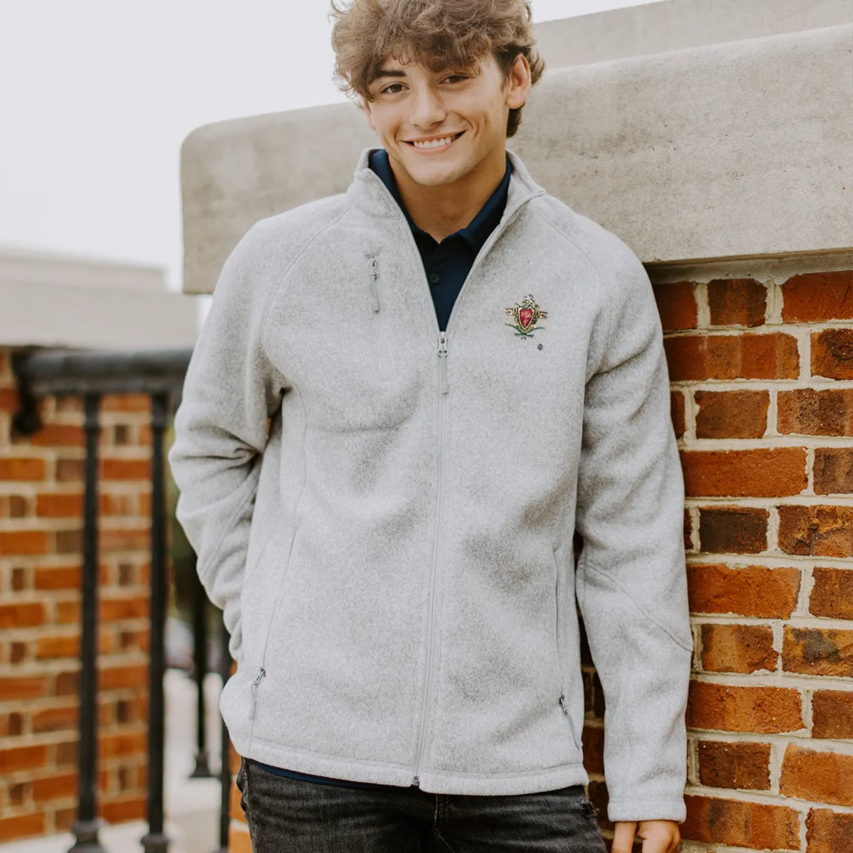 KDR Embroidered Crest Full Zip