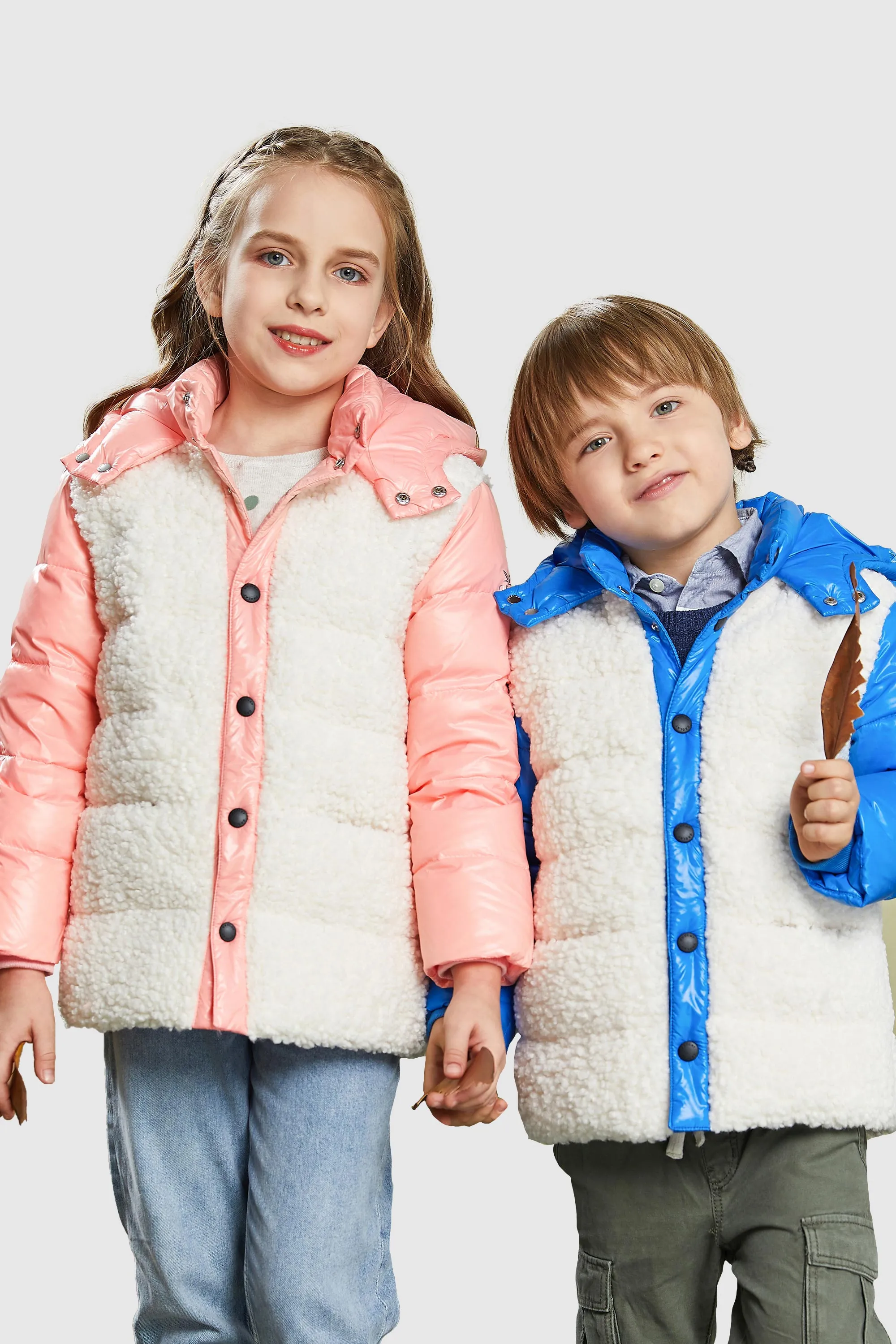 Kids Fleece Down Jacket