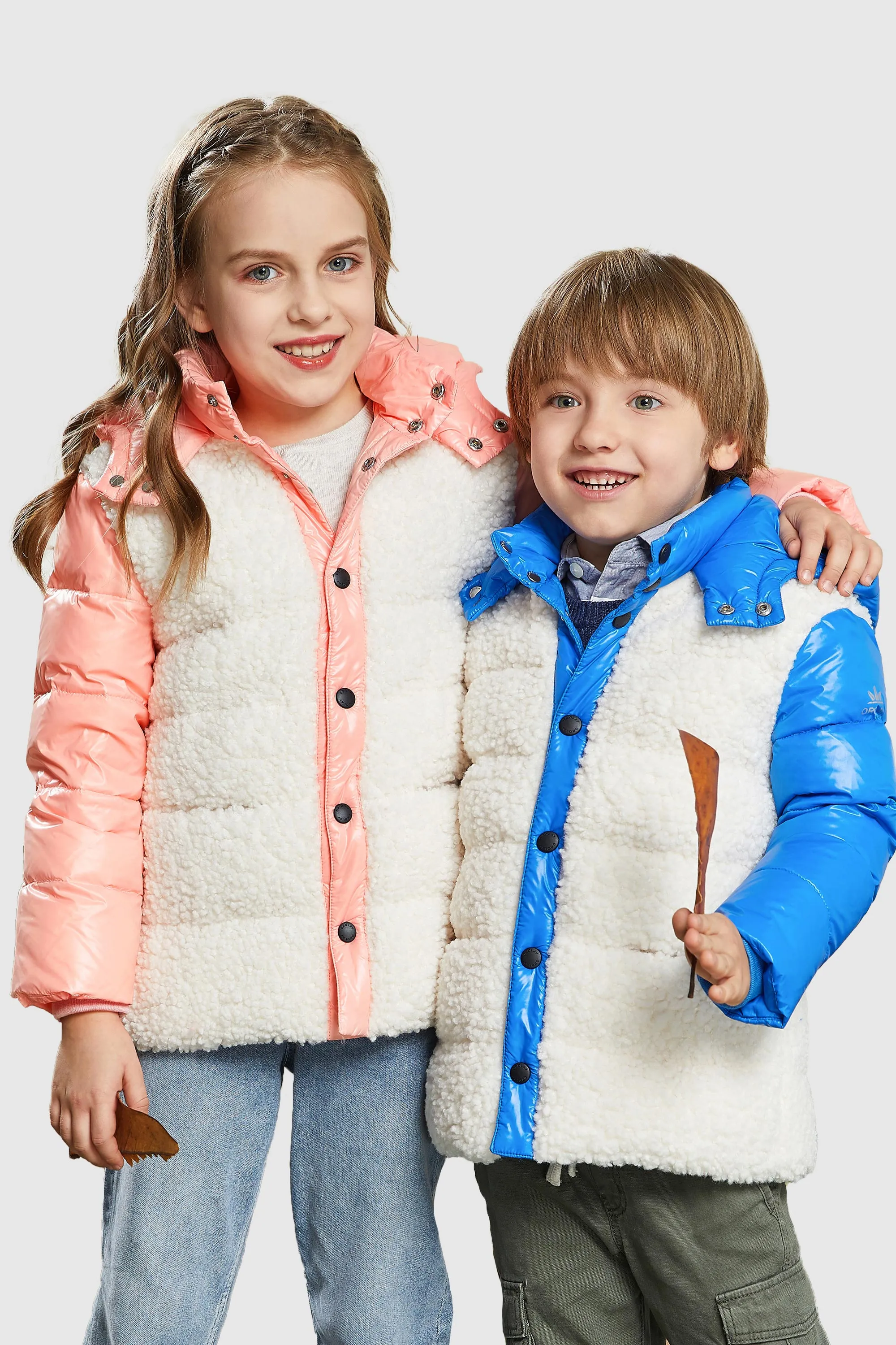 Kids Fleece Down Jacket