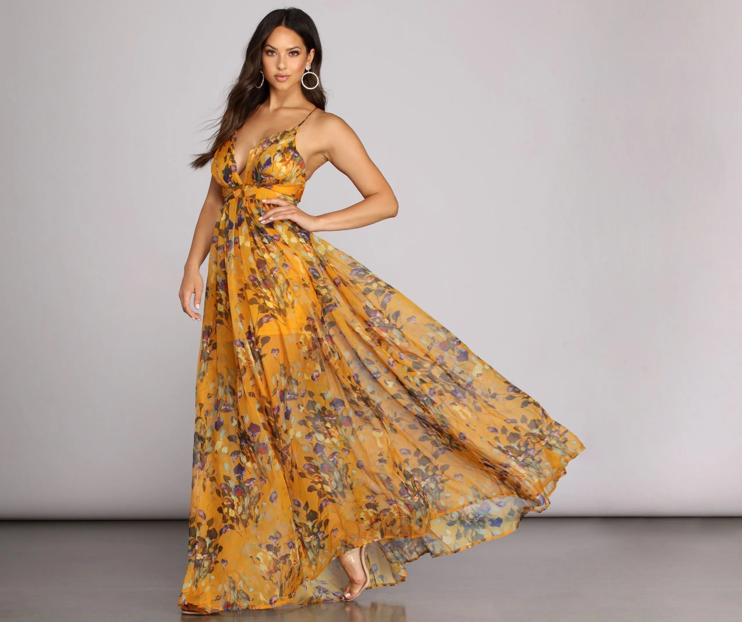 Leanna My Sunshine Floral Dress