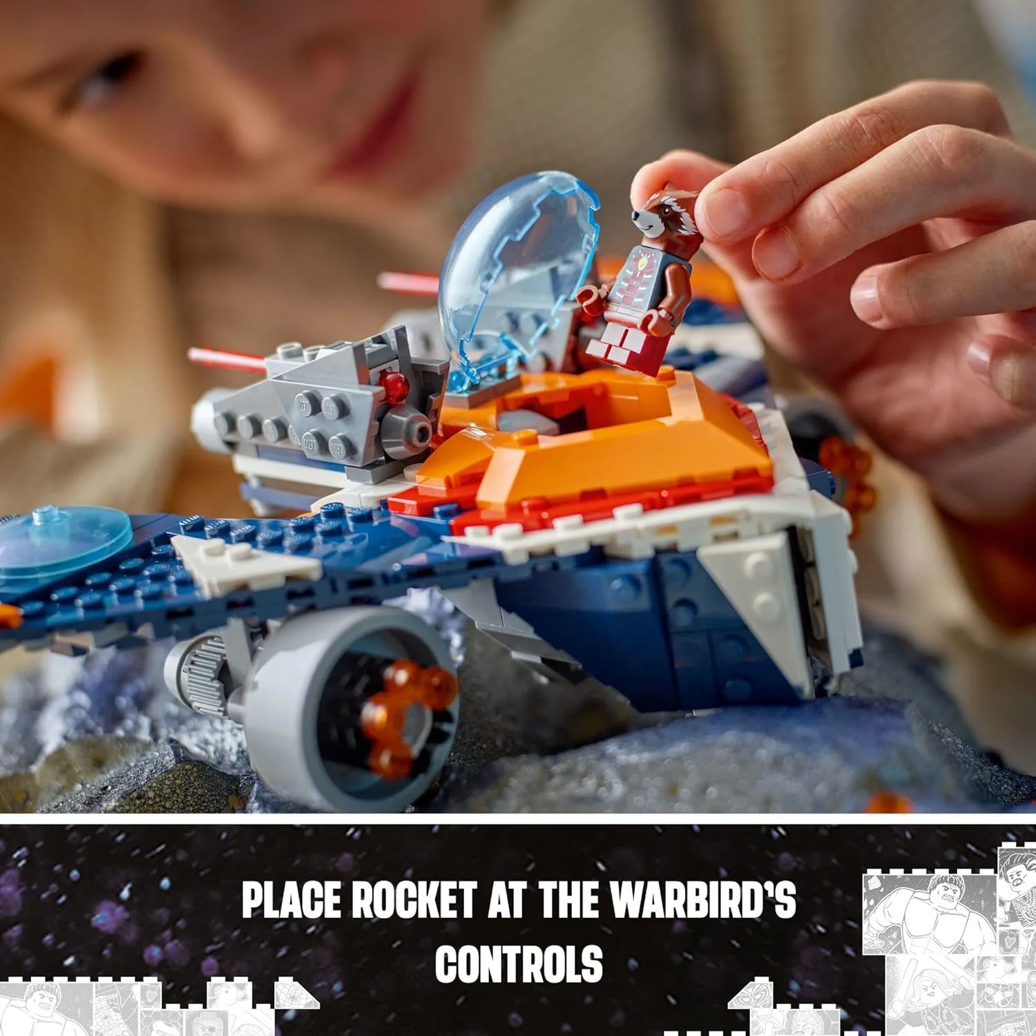 Lego 76278 - Marvel Rocket's Warbird vs. Ronan