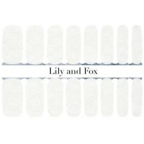 Lily and Fox - Nail Wrap - A Touch Of Daisy (Transparent)