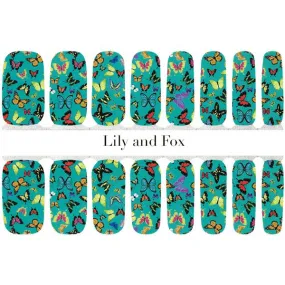 Lily and Fox - Nail Wrap - Butterfly Kisses