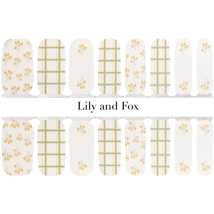 Lily And Fox - Nail Wrap - Grandma's Table