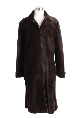 Long Sheared Mink Coat