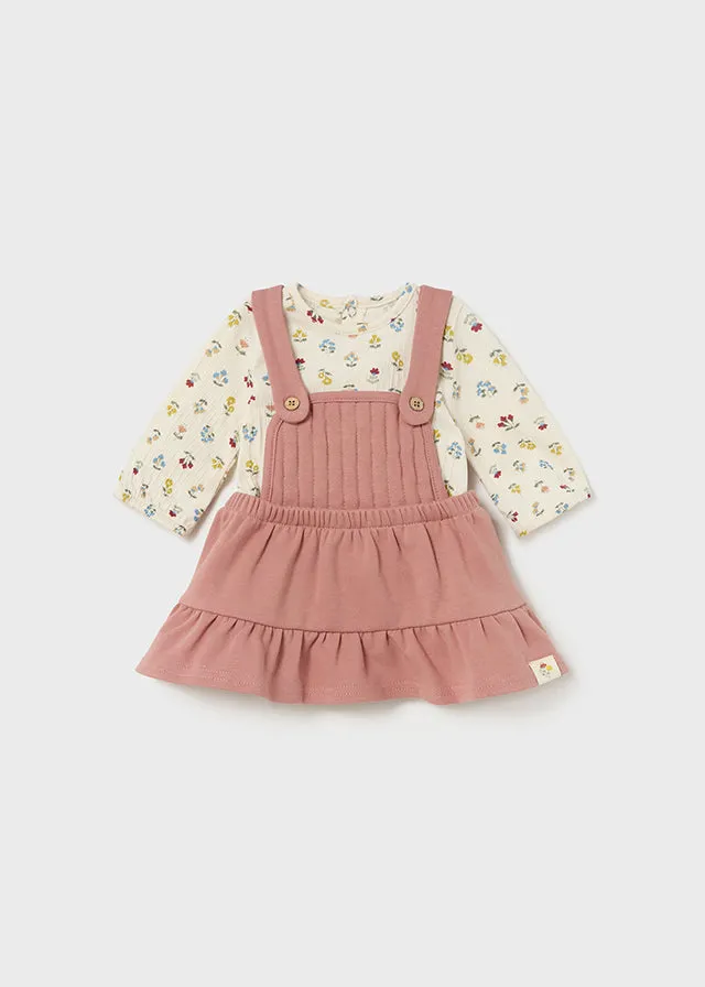 Mayoral Baby Girls Dusky Pink 2 Piece Outfit