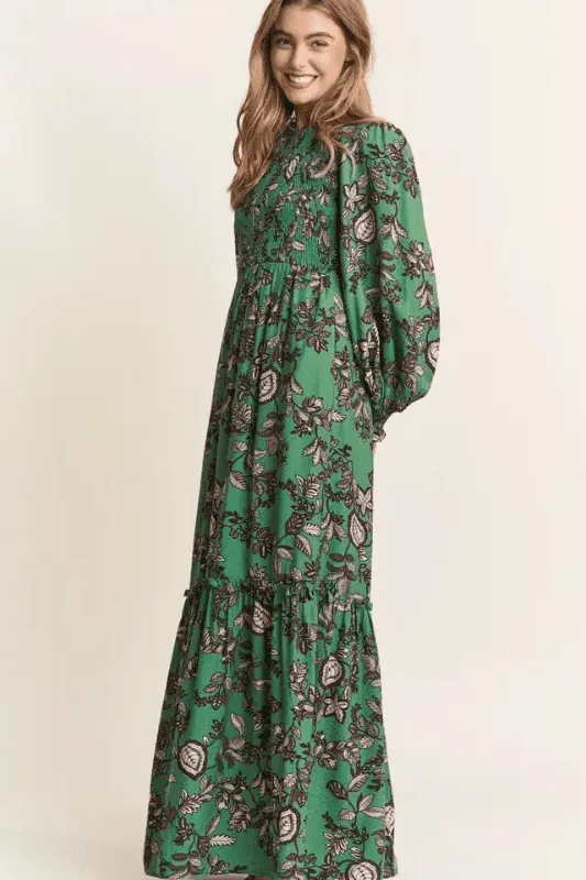 Memphis Tiered Maxi Dress