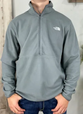 Men's Glacier Fleece 1/2 Zip in Smoked Pearl by The North Face