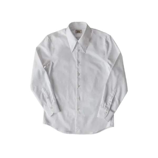 Men's Jacquard Spear Collar Shirt