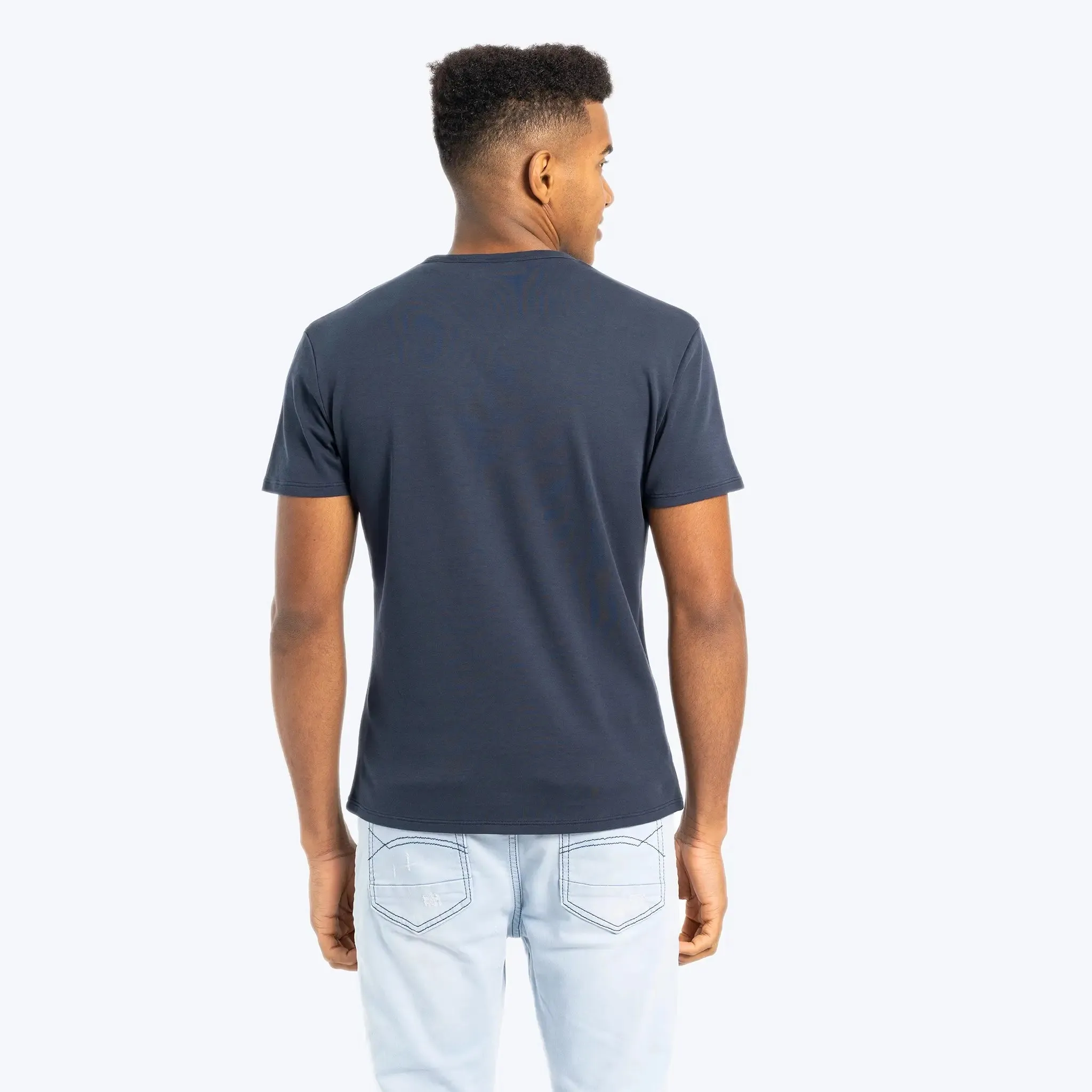 Men's Organic Pima Cotton V-Neck T-Shirt