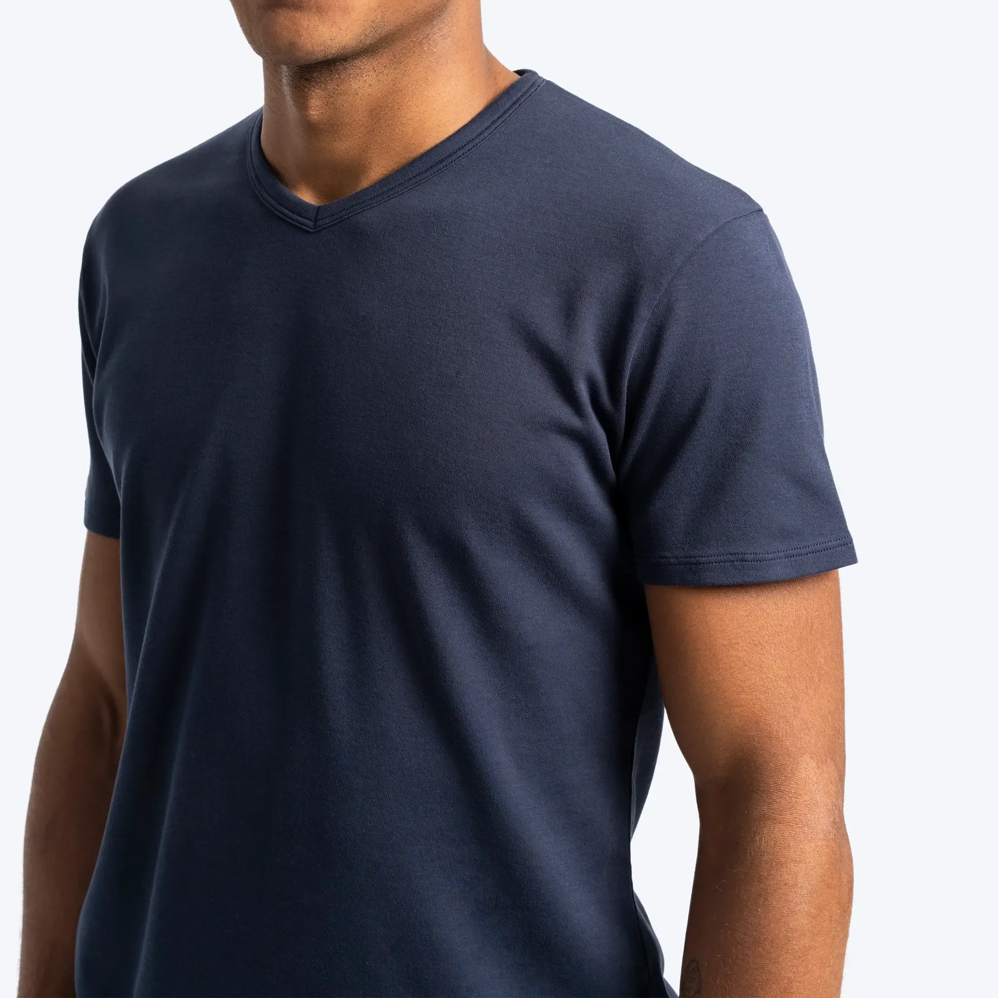 Men's Organic Pima Cotton V-Neck T-Shirt