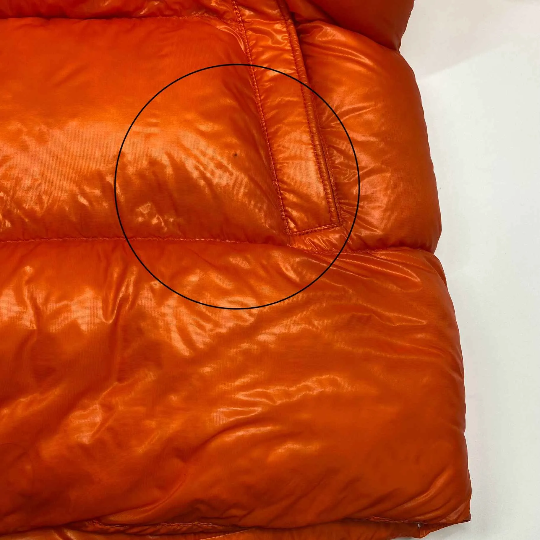 Men's Tarnos Down Jacket Orange Size 3 / L