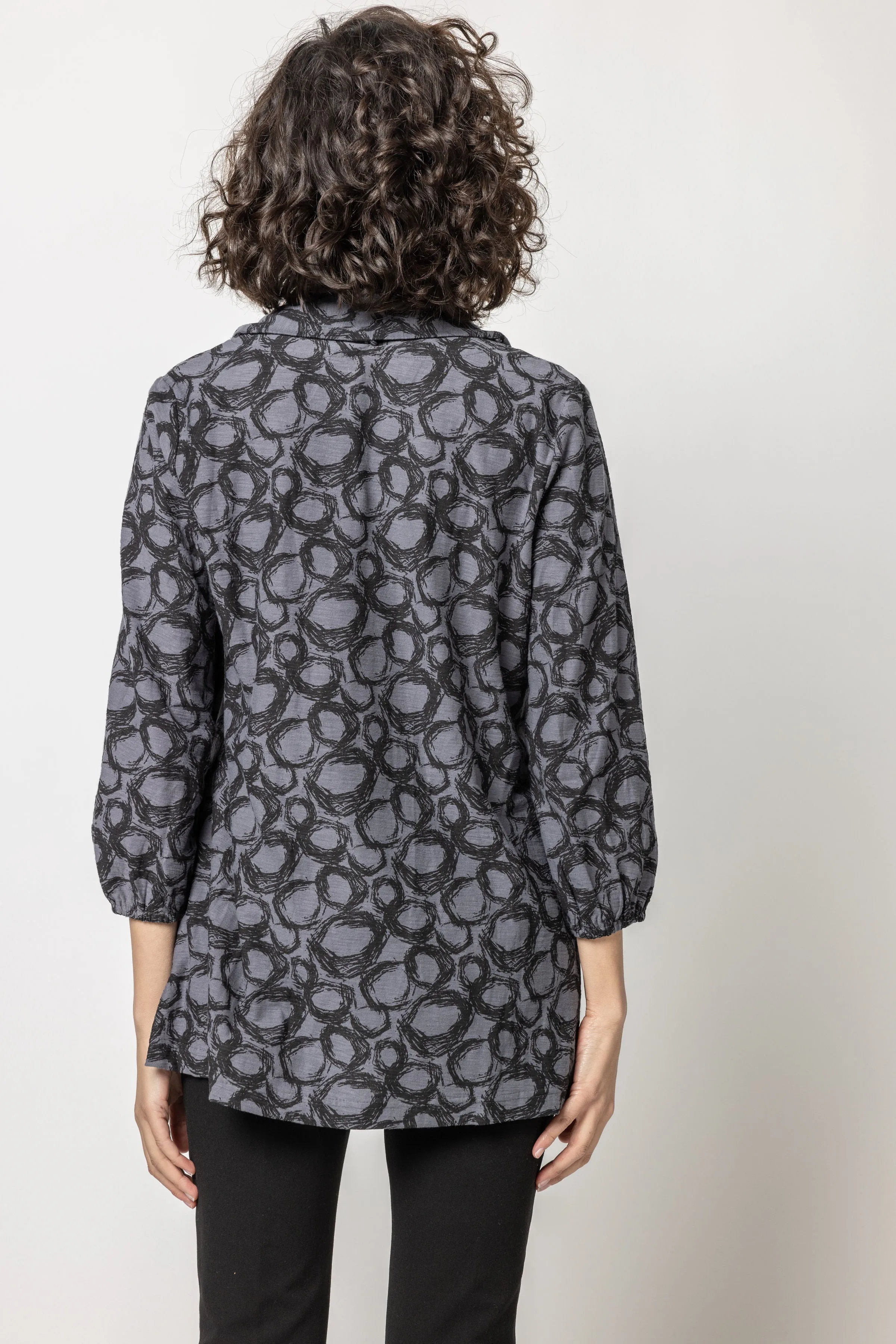 Milo Print Tunic with Scarf