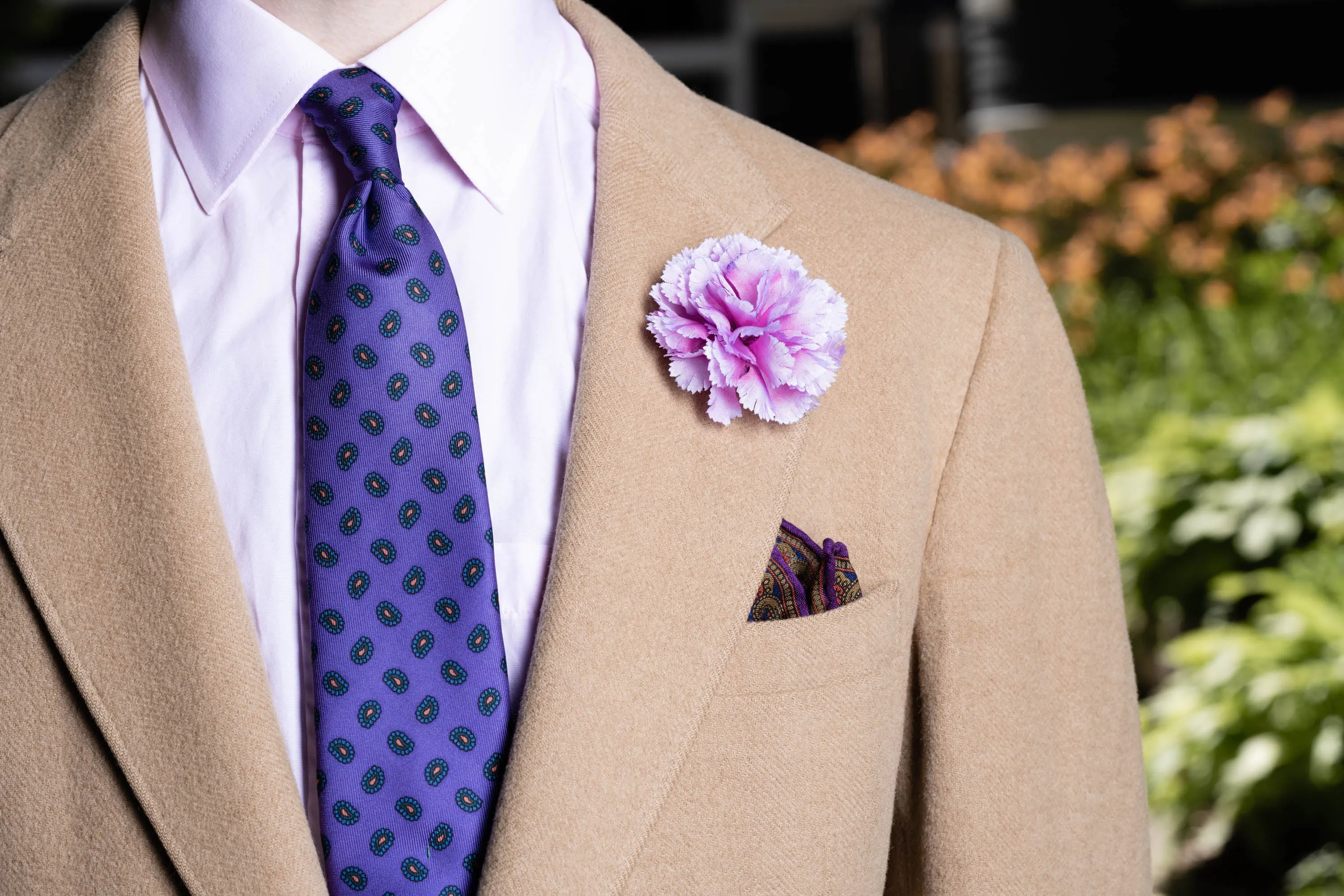 Mini Pale Pink Carnation Boutonnière Flower