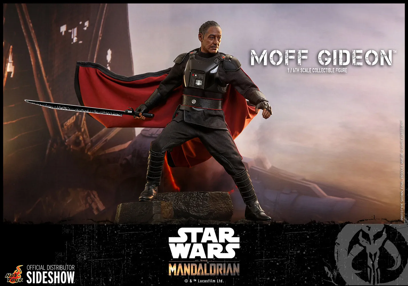 Moff Gideon The Mandalorian Sixth Scale Figure