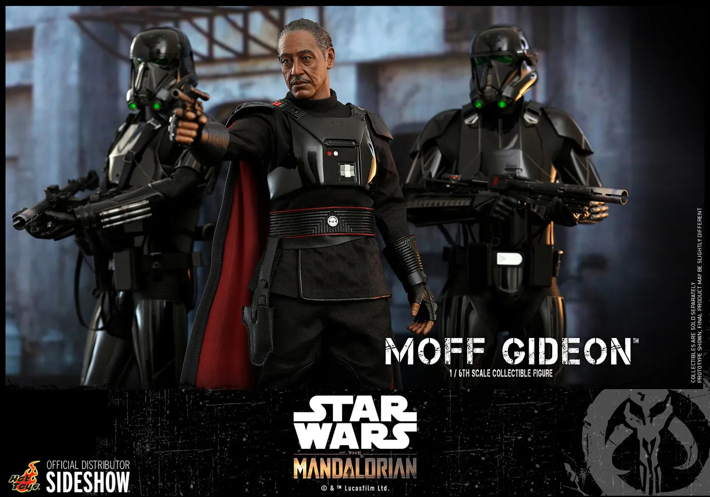 Moff Gideon The Mandalorian Sixth Scale Figure