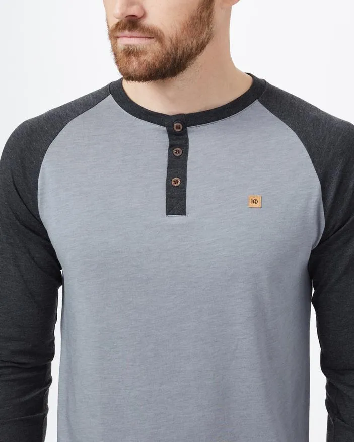 M's Classic Henley Longsleeve - Organic Cotton, Tencel and Recycled Polyester