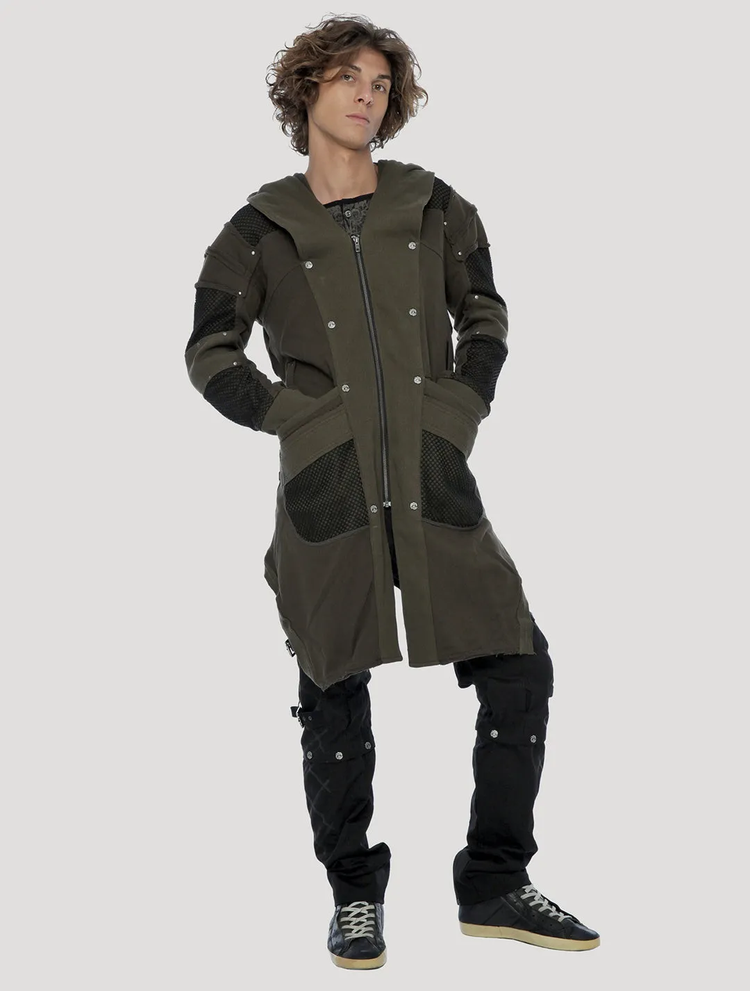 Neo Steamed Hoodie Coat