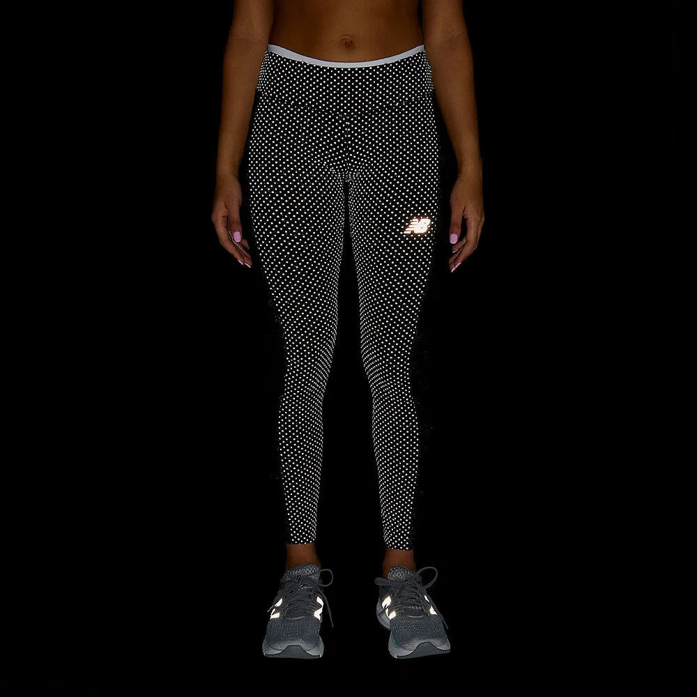 New Balance Women's Reflective Leggings - Black