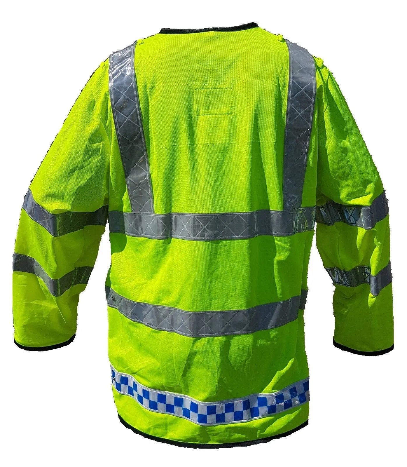 New Hi Viz Vis Lightweight Reflective Traffic Overcoat Walking Recovery LW05N