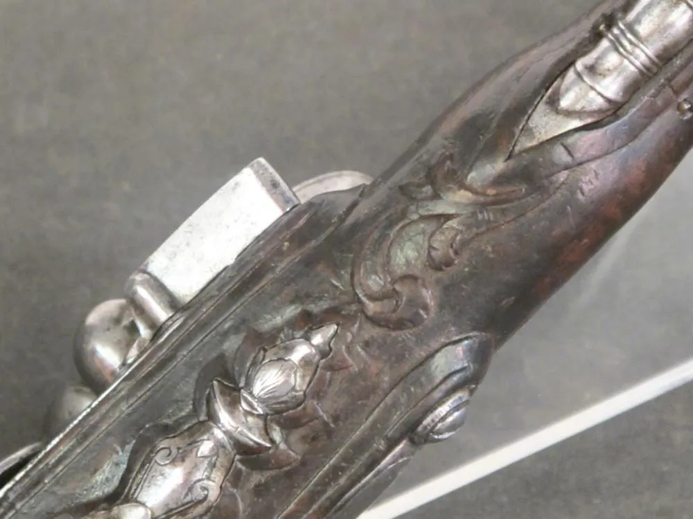 Original French Flintlock Pistol Circa 1750 - Quebec Connection