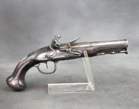 Original French Flintlock Pistol Circa 1750 - Quebec Connection