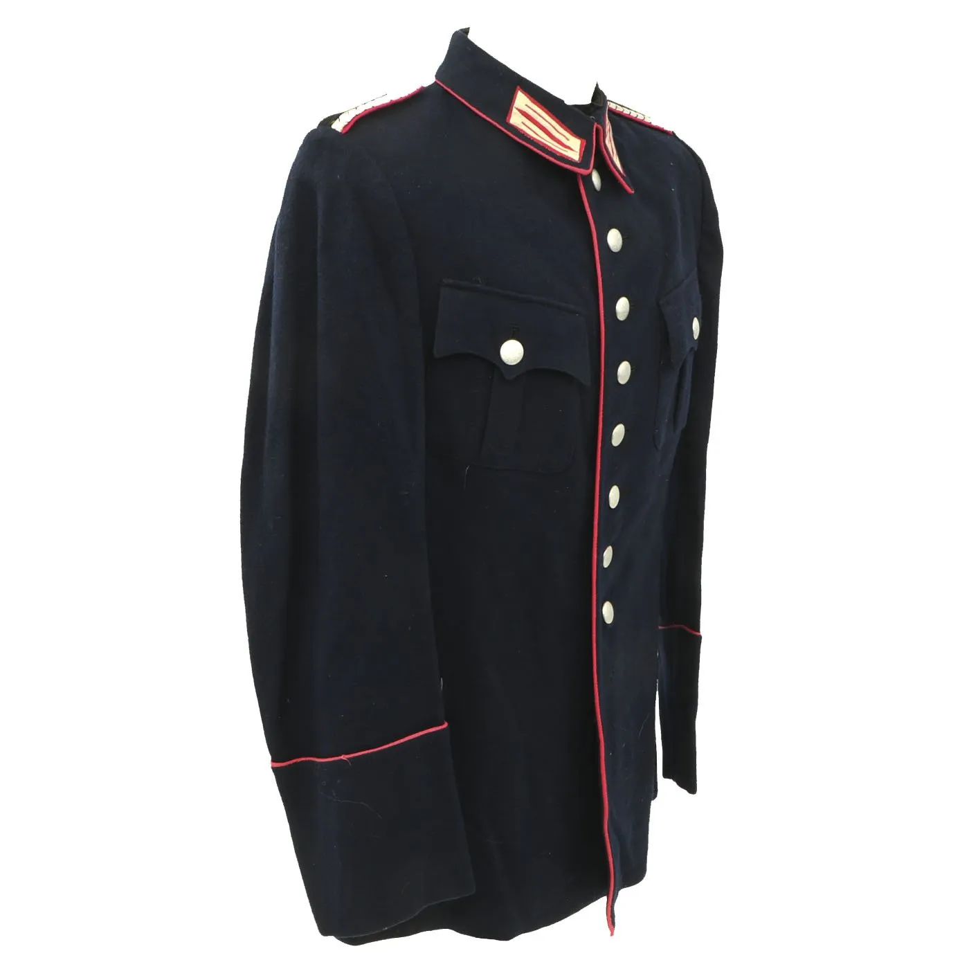 Original German WWII Bahrdorf Fire Police Officer Dress Tunic