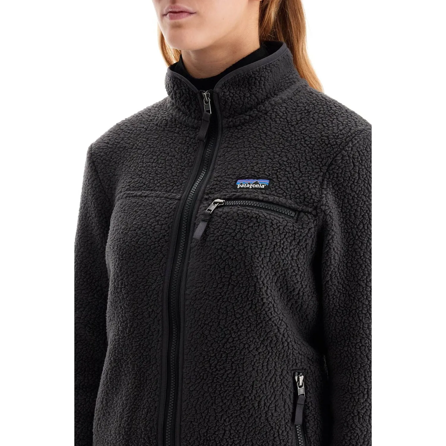 PATAGONIA women's retro pile fleece jacket with