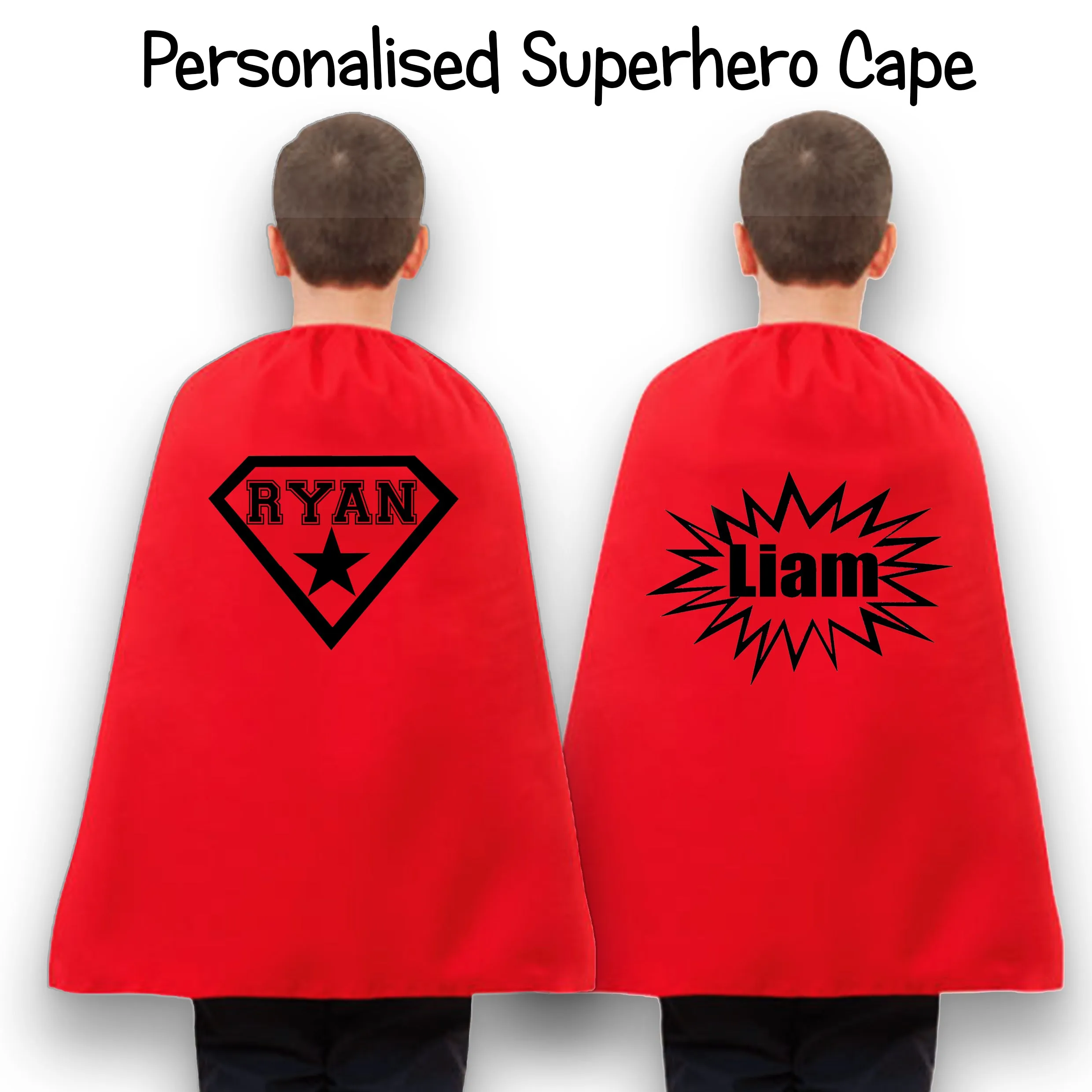 Personalised Superhero Cape