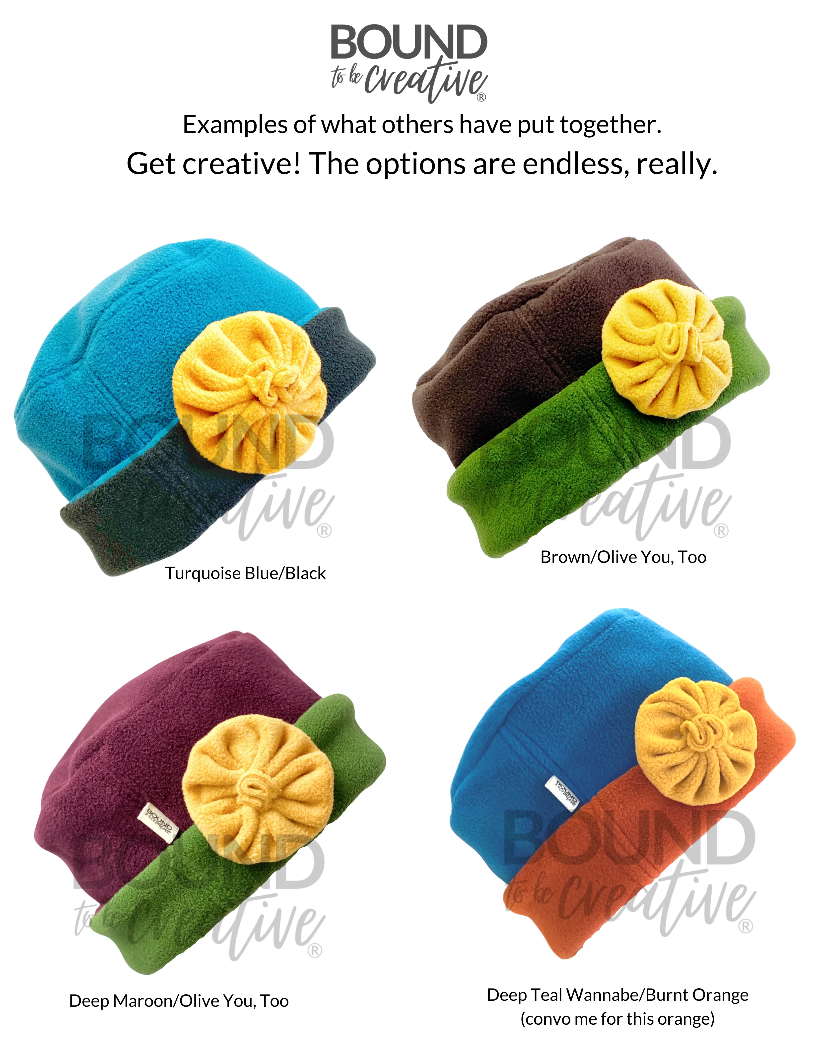 Pillbox Rolltop Fleece Hat for Women