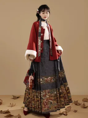 "万事可期"Ming- Dynasty Hanfu Set