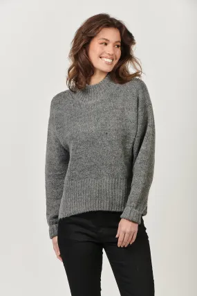 RE-47 Soft Blend Jumper in Charcoal