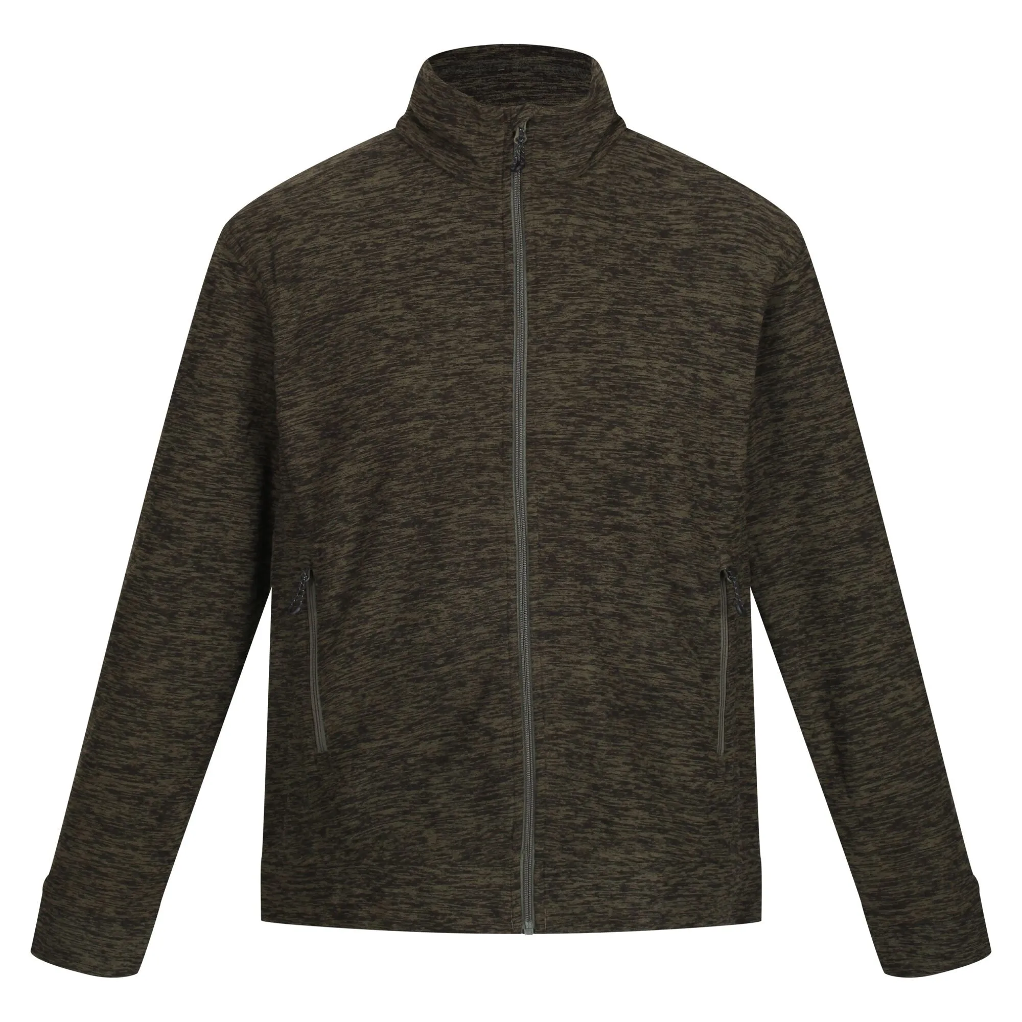 Regatta Mens Thornly Marl Knit Effect Fleece Jacket