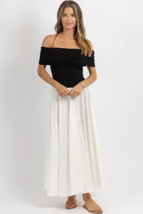 REYNA CONTRAST MAXI DRESS