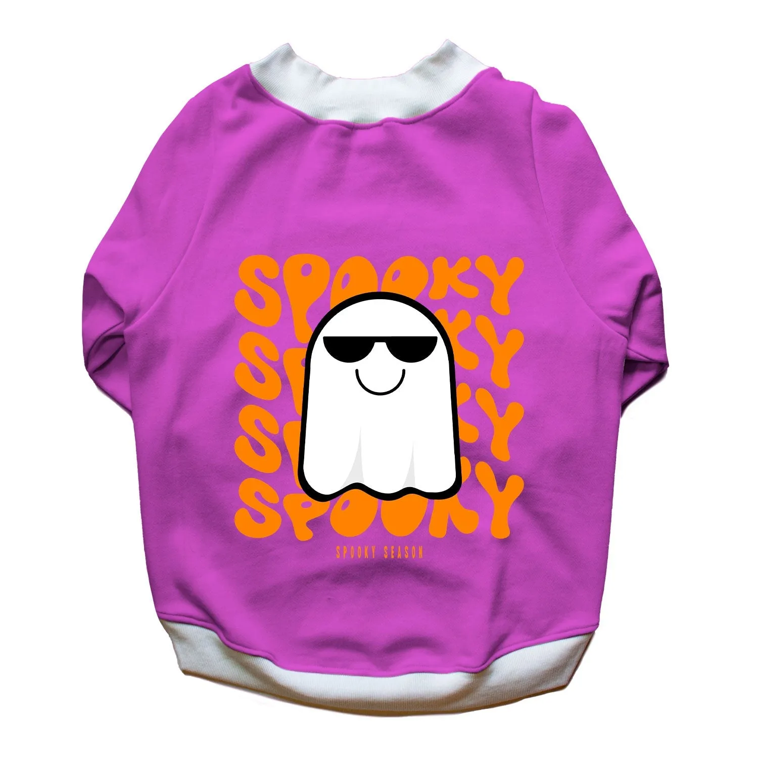 Ruse 'Basics' "Spooky Halloween" Printed Crew Neck Full Sleeve Sweatshirt For Dogs