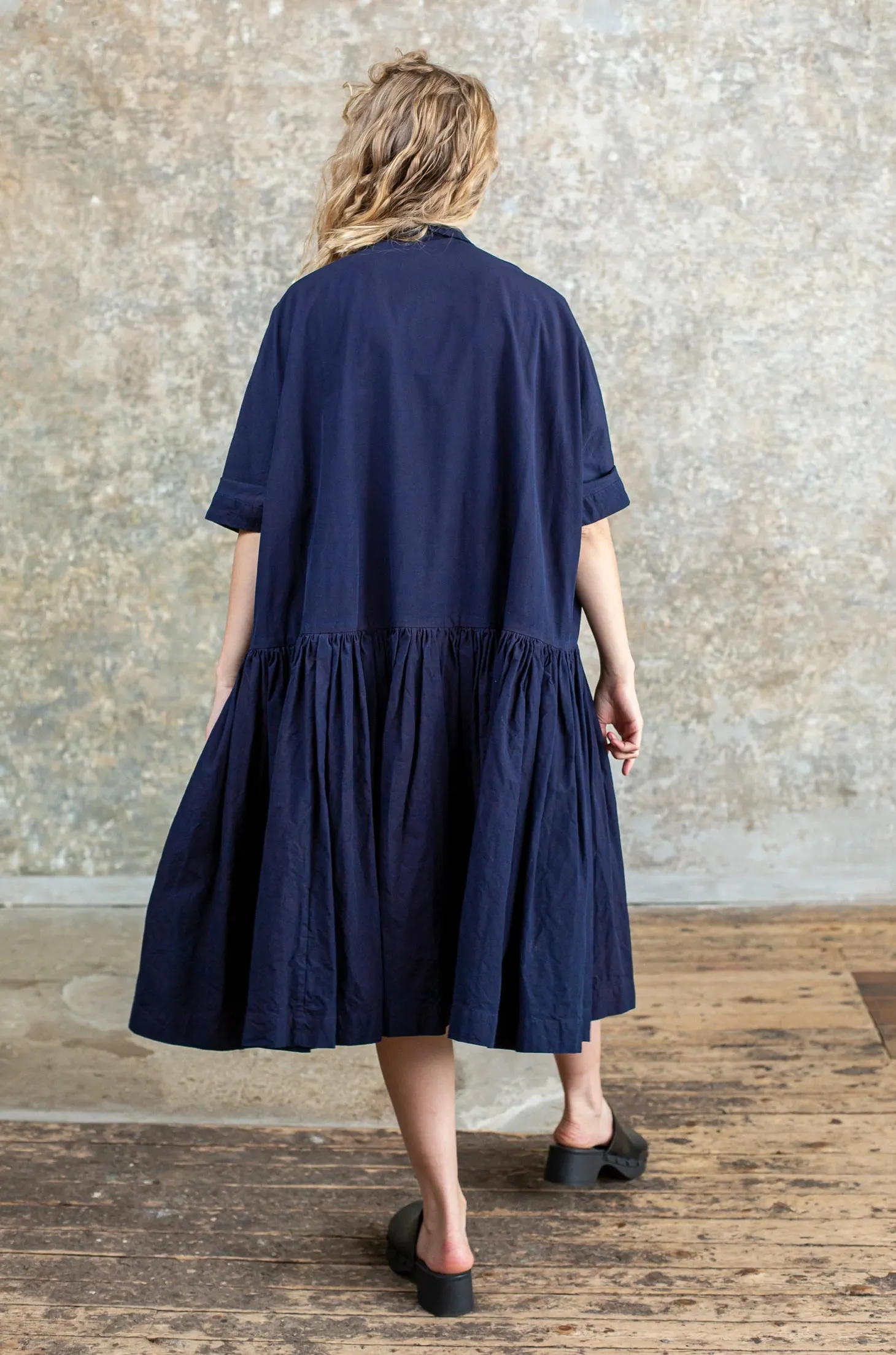 SAINT ROCH DRESS - MARGOT - INDIGO